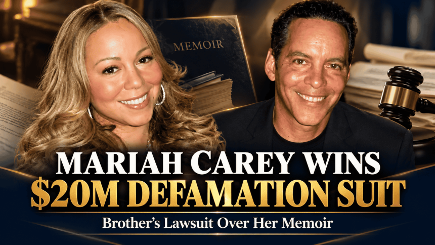 Mariah Carey Beats Brother’s $20M Defamation Suit Over Her Memoir